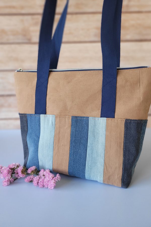 Sac cabas Aimée camel